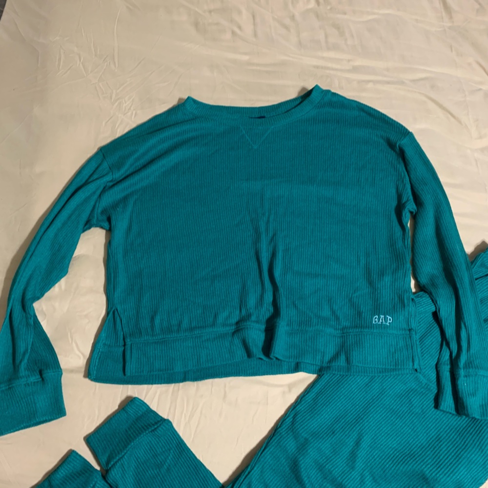 GAP Teal Track Pants & Joggers Set - Picture 3 of 8